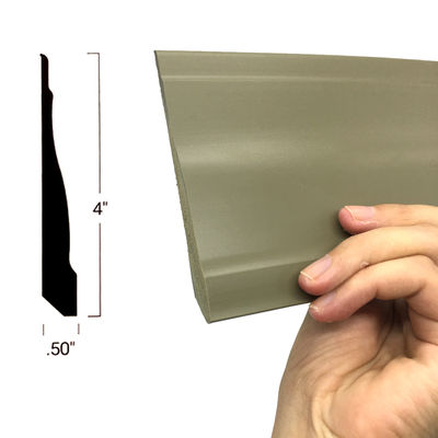 Fitting Type Standard Vinyl Rubber Flexible Self Adhesive PVC Wall Skirting Board Roll